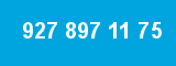 927 897 11 75